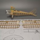 Tony Ray's Aero Model DH.82 Tiger Moth 1/12 750mm Wingspan Balsa Wood Micro RC Airplane KIT