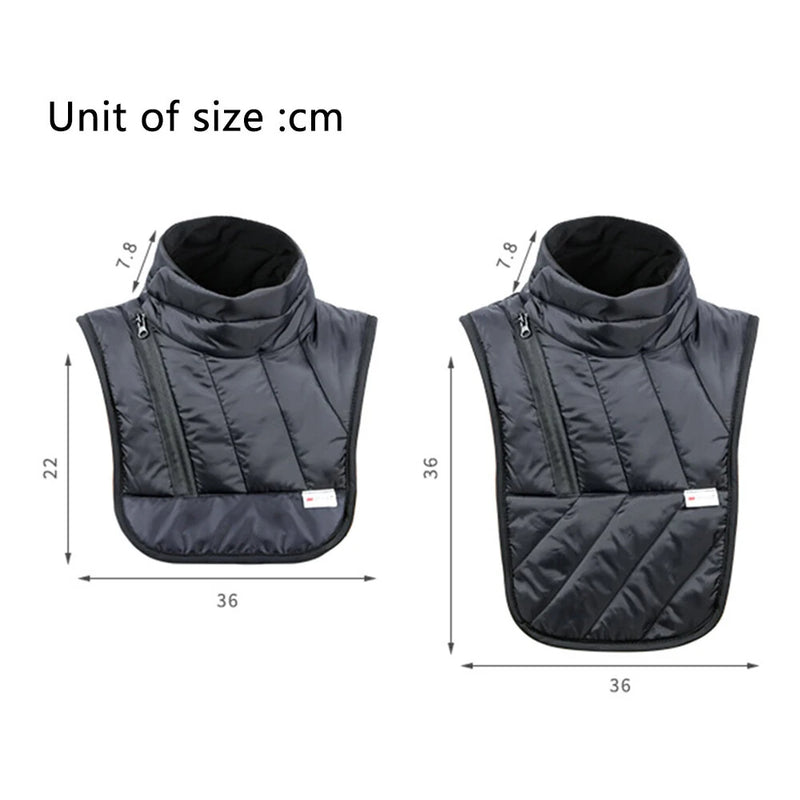 XANES Keeping Warm Neck Scarf Motorcyclist Rider Chest Neck Protector Windproof Warmer Scarf Bibs Motorcycle Winter Thermal Collar