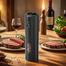 110ml Electric Pepper Grinder 5 Adjustable Grinding Levels Automatic Rose Salt Grinder Type-C Rechargeable Electric Pepper Grinder