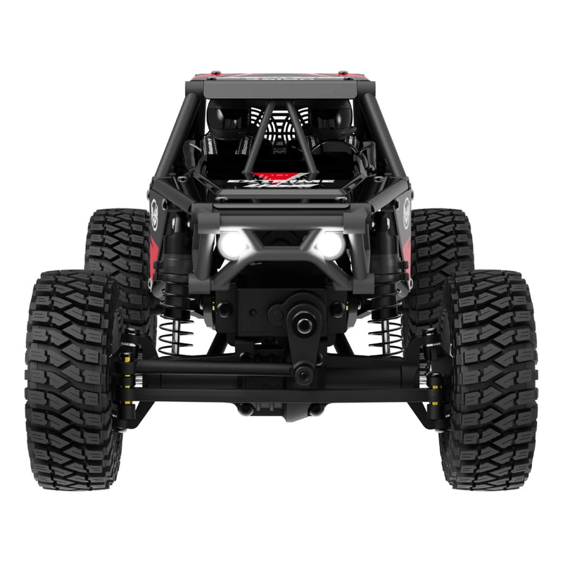 UDIRC UCX2405 UCX2405 PRO RTR 1/24 2.4G 4WD RC Car Rock Crawler Off-Road Climbing Cage Trail Truck Snow Leopard LED Light Full Proportional Vehicles Models Oil Filled Shocks Toys