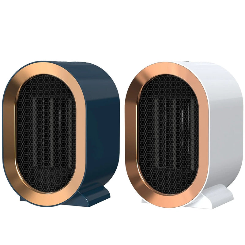 1200W Ceramic Space Heater Flame Retardant Compact Design Overheating Protection Portable Electric Heater for Desk Small Room Office Winter