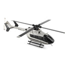 XK K160 2.4G 4CH 6-Axis Gyro Altitude Hold Brushless Motor Military Green Flybarless EC145 Scale RC Helicopter RTF
