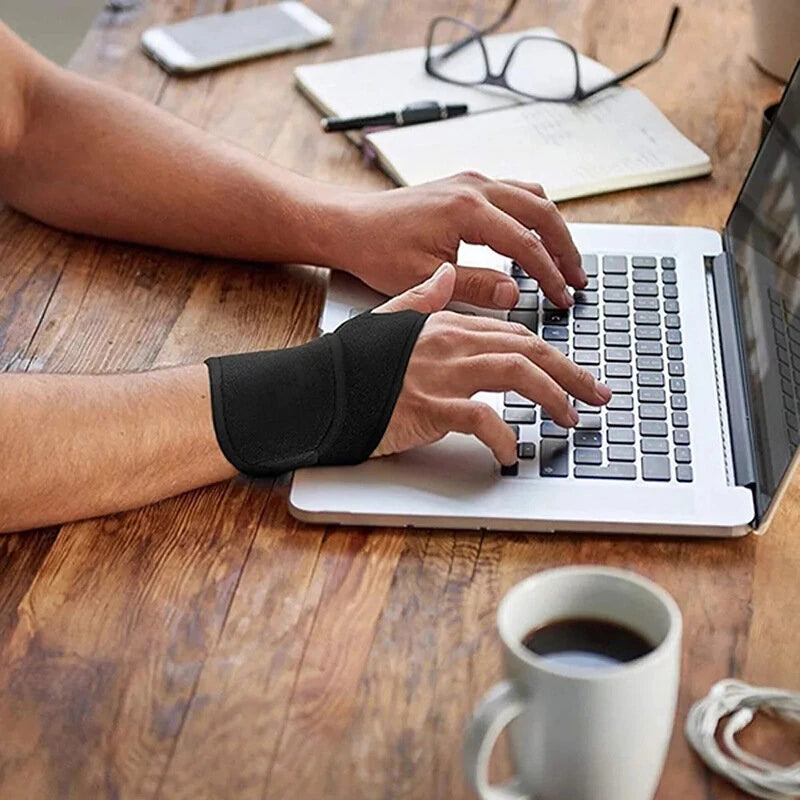 KALOAD Adjustable Wrist Brace for Compression Relief Support Left Handed Splint for Tendonitis Arthritis Adults at Work