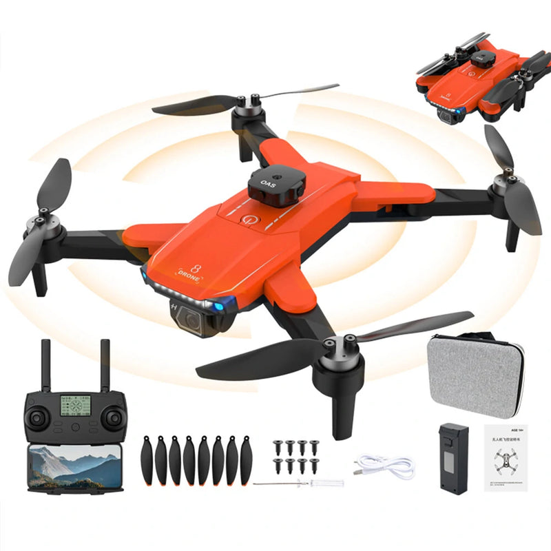 JJRC X33 GPS 2.4G WiFi FPV with Electric HD Dual Camera 360 Obstacle Avoidance Optical Flow Positioning 235g Brushless Foldable RC Drone Quadcopter RTF