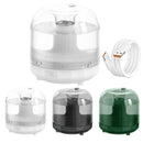 Compat 500ML Colorful Light Glass Ultrasonic Air Cooling Mist Machine With Color Night Light Room Home Humidifier Diffuser