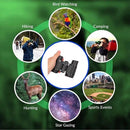 IPRee 4x30 Kids Binoculars for Age 3-12 Years Boys Girls Hunting Folding Small Telescope Birthday Gifts Educational Camping Outdoor