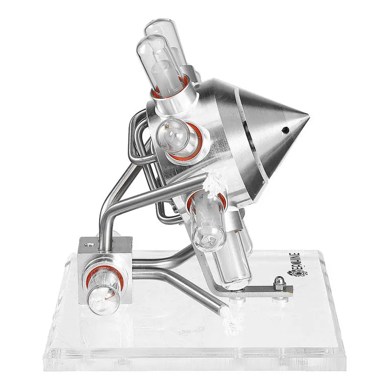 Eachine ET3 STEM Hot Air Four Cylinder Stirling Engine External Combustion Engine Model Is Suitable for Science Experiments