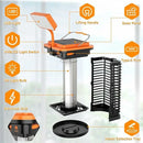 Solar Bug Zapper with LED Light 4000mAh Rechargeable Battery Cordless Electric Mosquito Zapper for Outdoor and Indoor