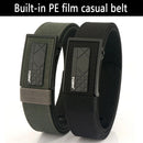 TUSHI 120cm Thick Tactical Belt for Men Automatic Buckle Military Police Duty Belt Tight Nylon Work Tool Belt Casual Waistband