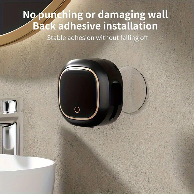 Smart Toothbrush Sterilizer Electric Ultraviolet Sterilization Box Heat Drying Wall-Mounted Bathroom Double Toothbrush Storage Rack