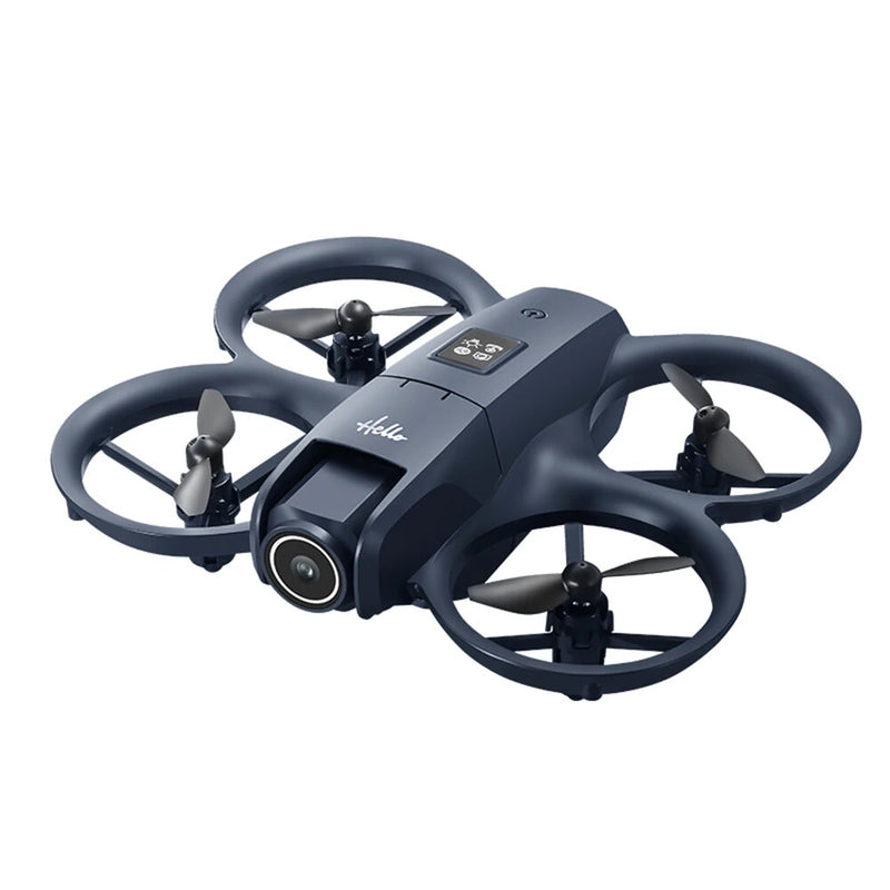 ZFR E66 AIR MINI WiFi FPV with 4.3inch Display Dual Camera 180 Electrically Adjustable Optical Flow Hover Automatic Obstacle Avoidance Circle Protection Kids Gifts 2.4G 4CH 6-Axis Remote Control RC Toys Drone Quadcopter RTF