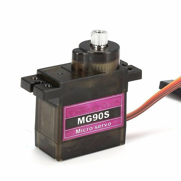 MG90S Metal Gear RC Micro Analog Servo 13.4g for ZOHD Volantex Airplane RC Helicopter Car Boat Model