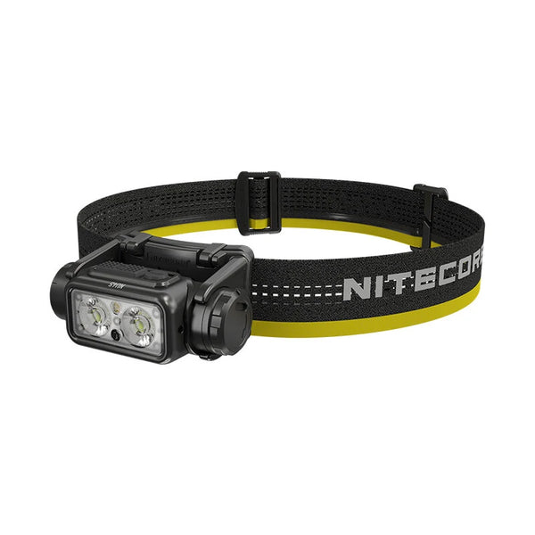NITECORE NU45 1700 Lumen Headlamp Bulit-in 4000mAh Battery Type-C Rechargeable Headlight White+Red Light For Night Runing/Camping