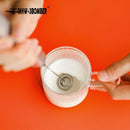 MHW-3BOMBER Electric Milk Frother Handheld Milk Foam Maker 304 Stainless Steel Handheld Egg Foamer Whisk for Home Kitchen
