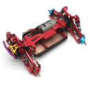 Upgraded Metal Front and Rear Tie Rod Set Wltoys 144001 144010 124016 124018 124007 124017 124019 124008 124007 124010 RC Car Parts