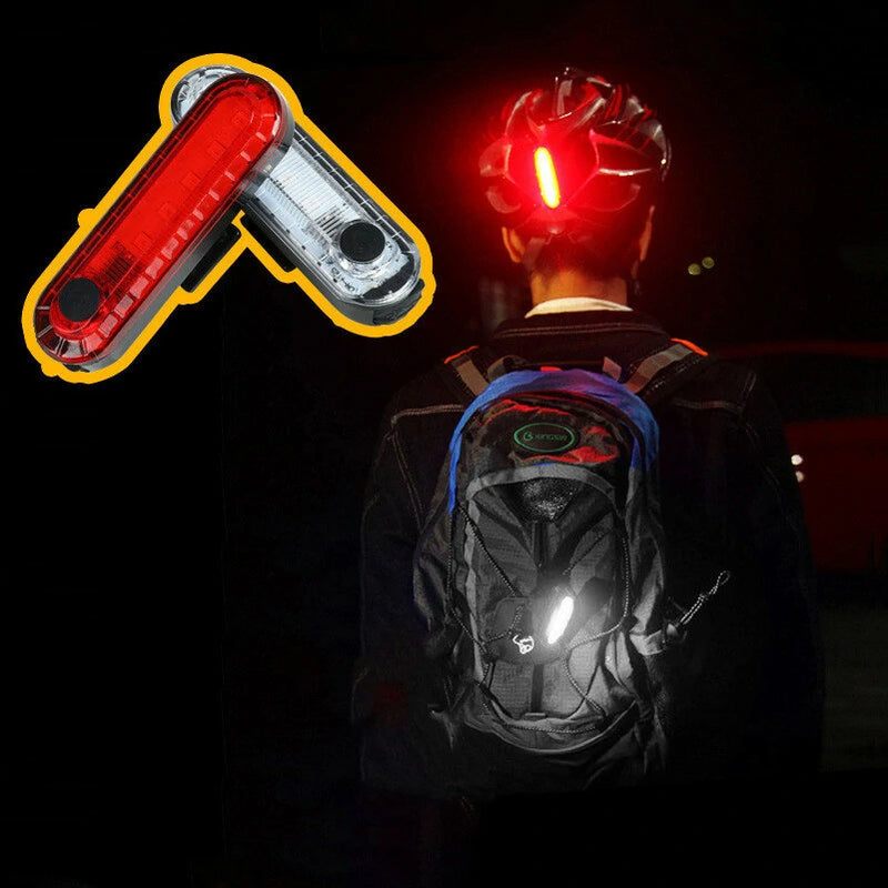Bike Light Set 3000LM Double LED Bicycle Headlight Type-C Rechargeable with 4 Modes Taillight for MTB Road Bike