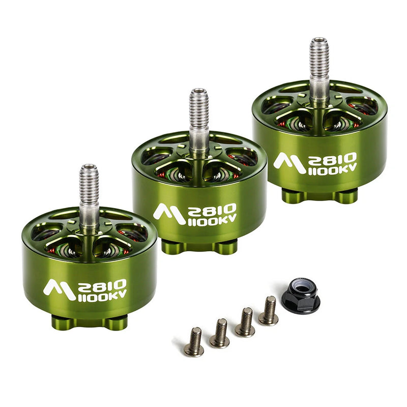 1/4PCS Flashhobby M2810 2810 1100KV 3-6S High Speed Brushless Motor for Chimera7 ECO X8 Mark4 8 Inch Long Range RC Drone FPV Racing