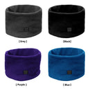 TENGOO 3 Gears Electric Heating Scarf Adjustable Intelligent Winter USB Rechargeable Neck Cold Protection Warm Scarf for Men Women (Battery not included)