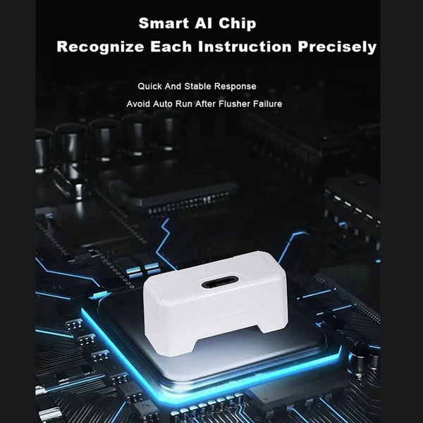 Toilet Flush Button Plastic Toilet Flush Button Toilet Smart Sensor Flusher ExternalInfrared Flush Smart Toilet Flushing Sensor