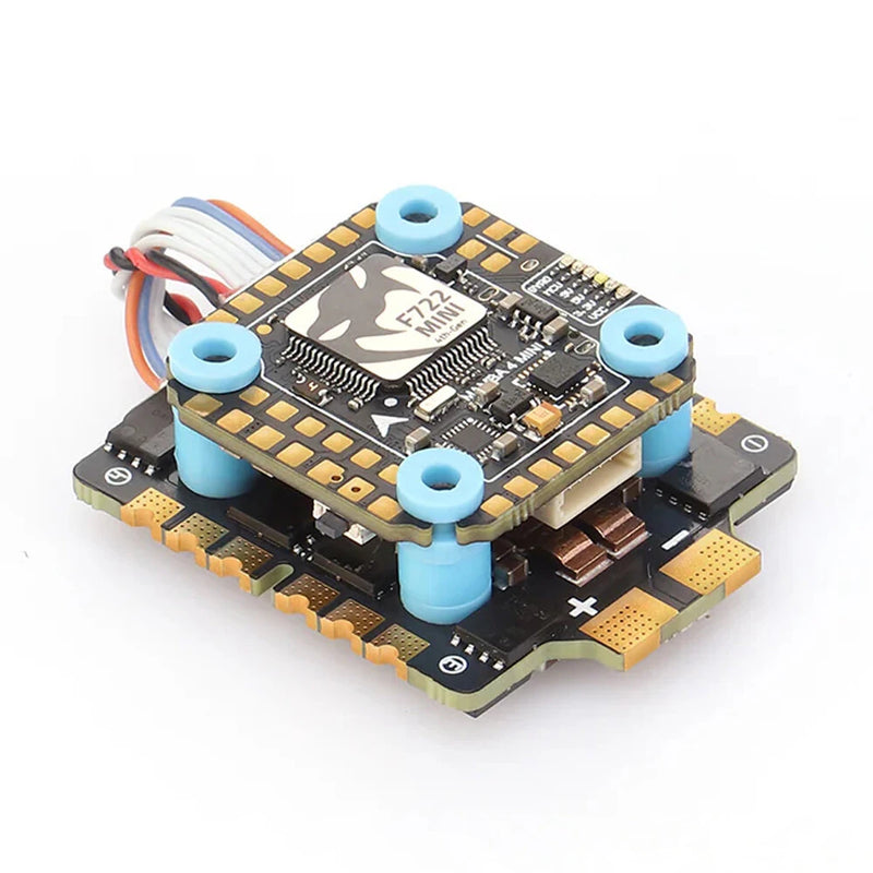 20x20mm MAMBA MK4 F722 MINI Flight Controller & F40 BLS MINI ESC / Reactor 44A / Reactor 66A MINI 8bit ESC Stack for RC FPV Racing Drones