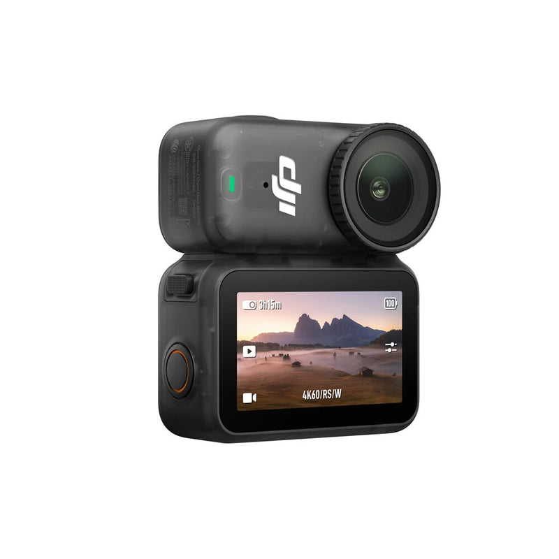 DJI Osmo Nano Camera 64GB/128GB 1/1.3" Sensor 4K/60fps 143FOV Action Camera FPV 10m Waterproof for Vloggers - Dual-Magnetic Lightweight 3+Hr Runtime Dual Mics