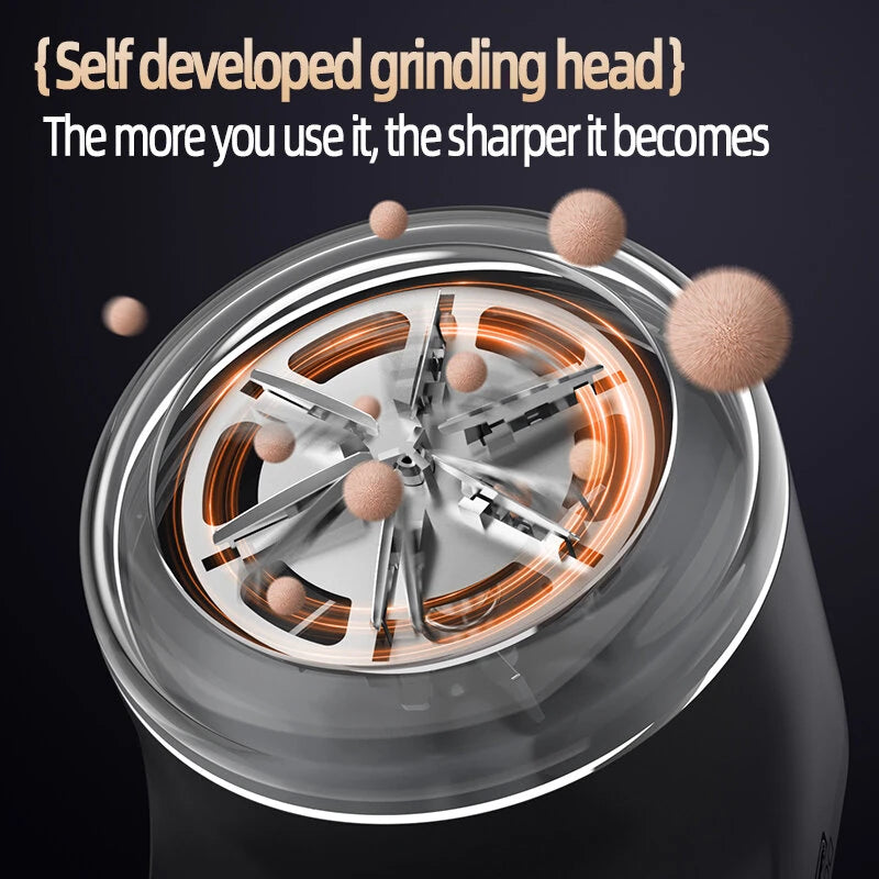 Intelligent Digital Display Fabric Shaver Hair Ball Trimmer Portable Lint Remover with 6 Blade Cutter Head Type C Fast Charging