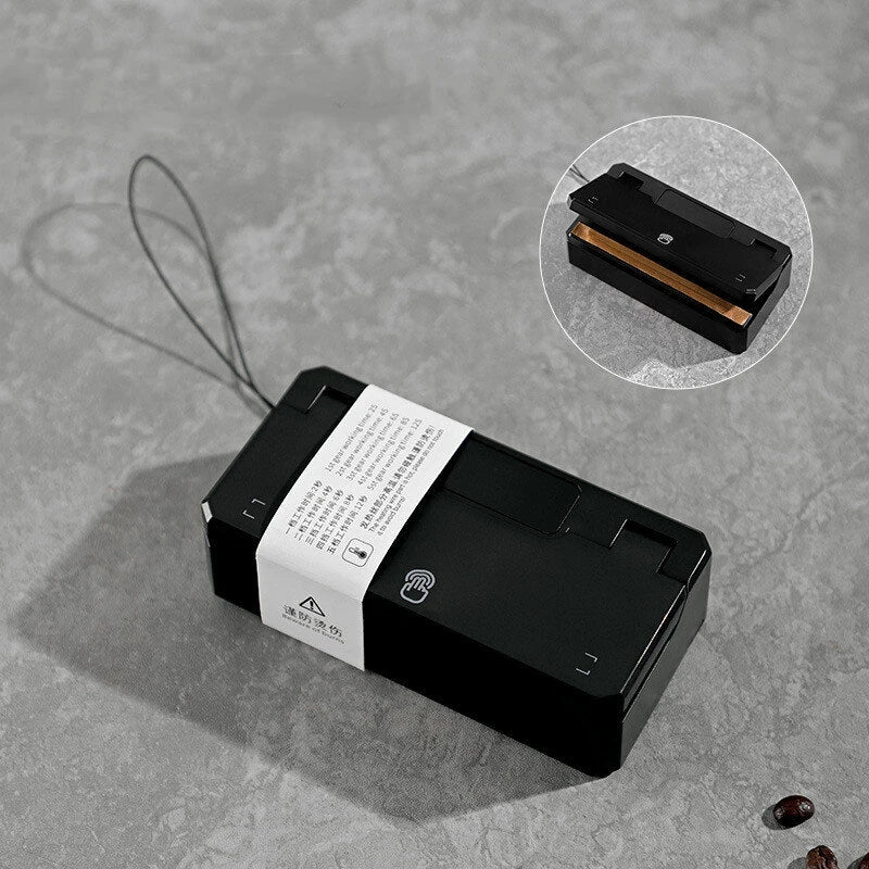 Bincoo Portable Mini Sealer 3000mAH Rechargeable for Hanging Ear Coffee Snacks Teabags