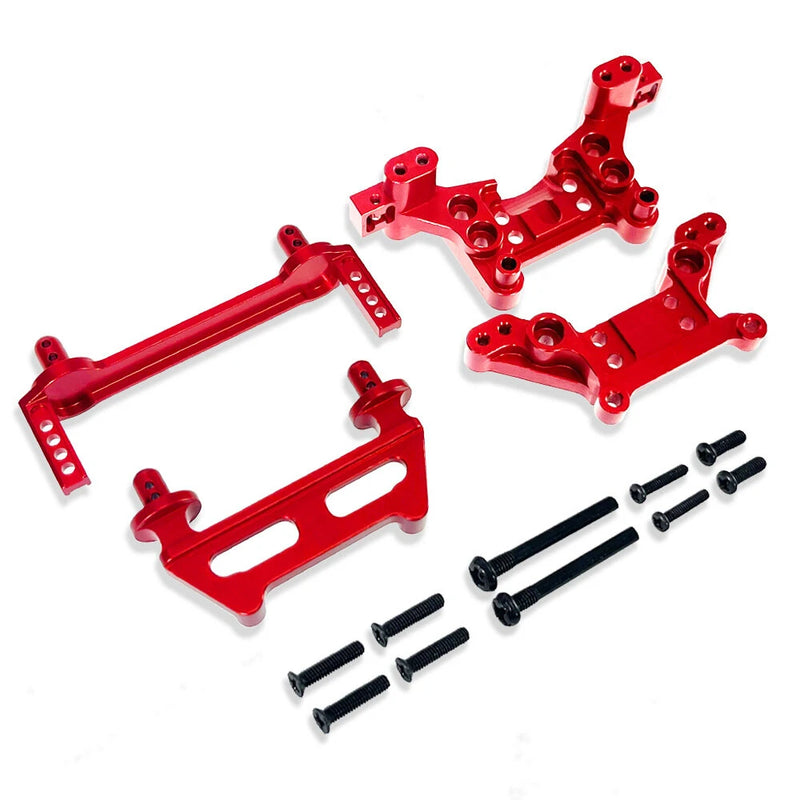Metal Upgrade Accessories Car Body Pillars Shock Tower For MJX Hyper Go 1/16 16208 16209 16210 H16 H16BM RC Car Parts