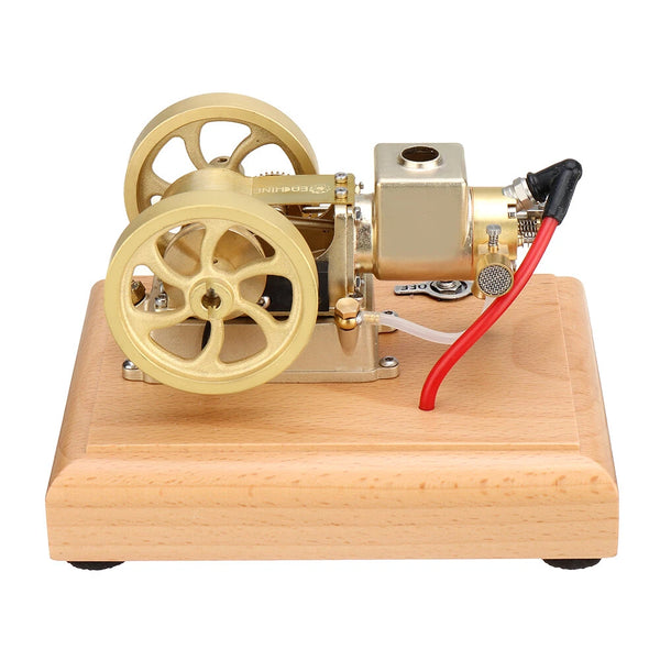 Eachine EM3 M17 Mini 1.6cc Hit and Miss Engine Evaporated Water-cooled 4 Stroke Horizontal Gasoline Internal Combustion Engine Science Discovery Learing Education Toys