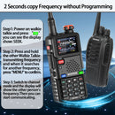 Baofeng UV-5RH PRO 10W GPS Multi Band AM FM Walkie Talkie Bluetooth Frequency Writing Function 640 Channels Wireless Copy Frequency Type-C Ham Two-way Radio