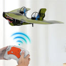 KF802 2.4GHz 4CH 220mm Wingspan Hand Throw Delta Glider Mini Indoor & Outdoor RC Airplane RTF for Beginner Children Toys