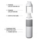Tevorex Cordless Handheld Coffee Powder Vacuum Cleaner 6000Pa Strong Suction 130ml Dust Capacity Fast Charging Portable Mini Vacuum Cleaner for Home Office Cleaning