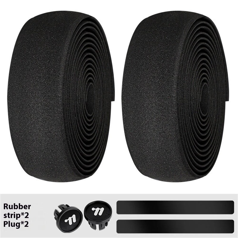 WEST BIKING High Elastic EVA Shock-absorbing Bicycle Handle Tape Comfortable Anti-Slip Wear-resistant Bike Handlebar Cover for MTB