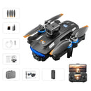 WLRC M6 WiFi FPV with LCD Screen Controller HD Dual Camera Servo Gimbal 360 Obstacle Avoidance LED Brushless Foldable RC Drone Quadcopter RTF