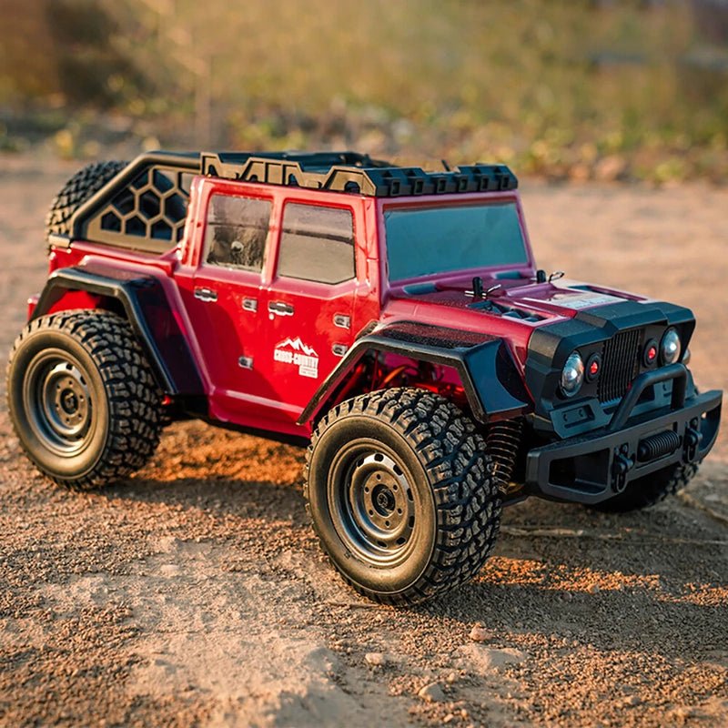 SCY 16104 1/16 2.4G 4WD RC Car Led Headlights High Speed Off Road Desert Truck Vehicle Models