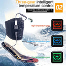 TENGOO Winter USB Rechargeable Heated Insoles 3 Levels Feet Warm Shoe Pad Thermal Electric Foot Warmer Heating Feet Outdoor Sports