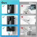 Smart Induction Mouthwash Machine 1200mAh Bathroom Mouthwash Dispenser 18.26oz (540Ml) Automatic Touchless Mouthwash Dispenser with Magnetic Cups Dropshipping