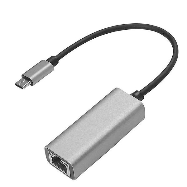 RU2503 2.5G USB Ethernet Adapter 2500Mbps USB3.0 Type C to RJ45 Lan Wired Ethernet Gigabit Adapter Network Card for Desktop PC Laptop Computer