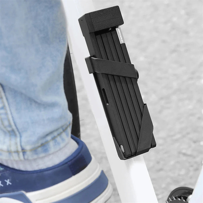 BENGGUO Mini Portable Bicycle Folding Lock Safety Anti-theft Waterproof Alloy Lock for MTB Motorcycle Electric Vehicle