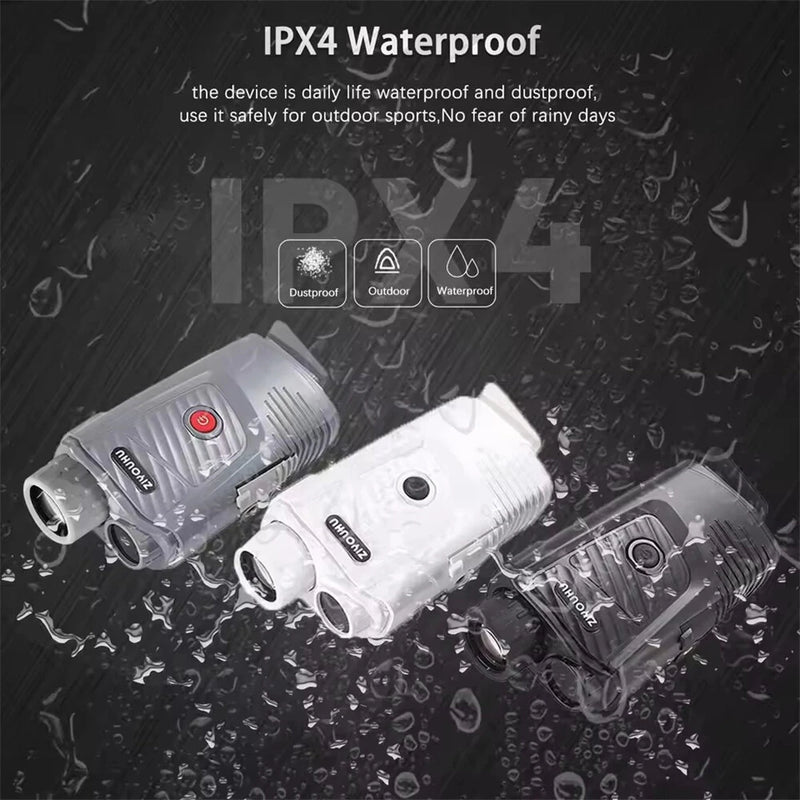 ZIYOUHU Portable 300M Night Vision Monocular Camera 7X Zoom 1080P HD Infrared Digital Telescope for Hunting Camping