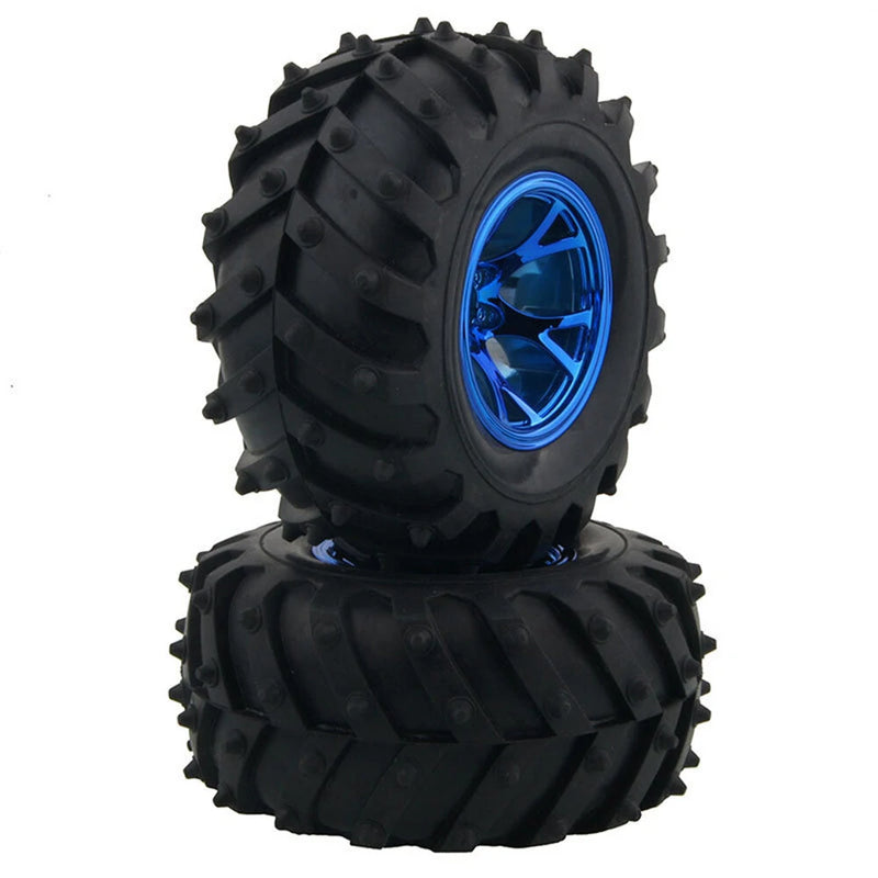 4Pcs/Per Austar Wheel Tires Plastic Wheel Rims for 1/10 RC Crawler HSP HPI Car Parts