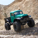 FMS FCX24 Power Wagon 12401 RTR 1/24 2.4G 4WD Brushless RC Car Rock Crawler Off-Road Truck Two Speed Upgraded Chassis Metal Gears Portal Axles LED Light Oil Filled Shocks Vehicles Models Toys