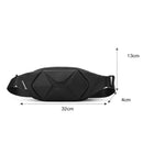IPRee Fashion Waterproof Ride Waist Packs Solid Color Fanny Pack Unisex Belt Bags Casual Travel Storage Phone Chest Pack Crossbody Bag