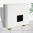 NovuLife Instant with Remote Control Water Heater Wall Mounted Electric Hot Water Heater Thermostat Fast Heating Kitchen Bathroom Shower