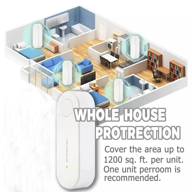 Ultrasonic Electronic Insect Repellent Mosquito Mice Spider Cockroach Insecticide Pest Control Ultrasonic Mosquito Repellent Insect Repellent Household Plug-In Mouse Repellent Intelligent Frequency Conversion Cockroach Repellent