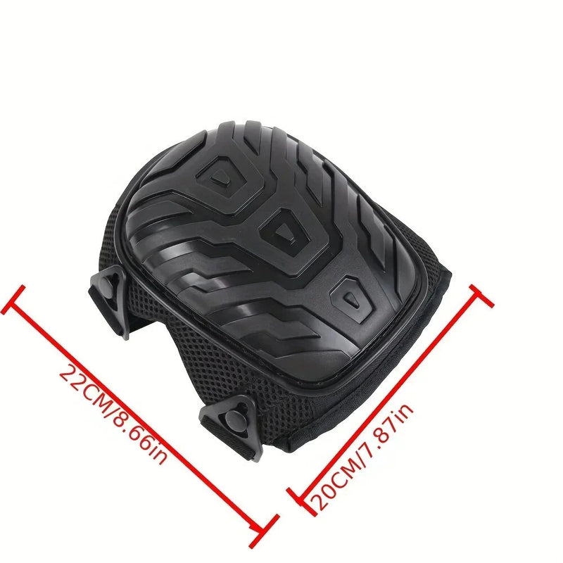 1 Pair Of Professional Knee Pads with Thick Gel Pads Double Straps Adjustable Clips  Protective Knee Pads for Home Working Gardening Construction