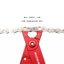 RIDERACE Aluminum Alloy Bicycle Chain Pliers Mini MTB Bike Quick Removal Install Plier Cycling Chain Buckle Open Close Clamp Repair Tools