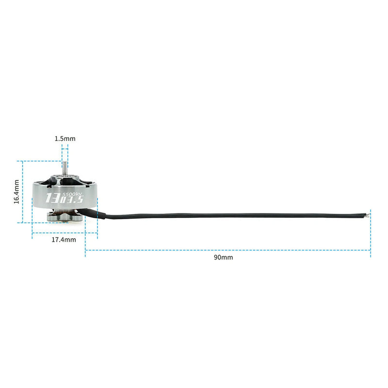 GEPRC SPEEDX2 1303.5 5500KV 2-4S Brushless Motor for Cinelog25 Cinelog 25 DJI O3 FPV RC Racing Drone