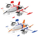 QIDI 570 2.4GHz 6CH 315mm Wingspan VTOL One Click Crane Mode Night Flying 6-Axis Gyro Brushless EPP RC Airplane RTF Compatible Futaba & DSM Receiver