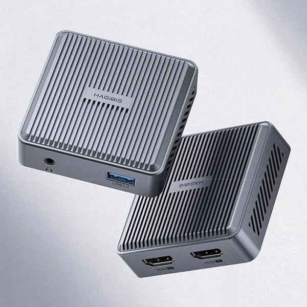 Hagibis THB03 4K HD-Compatible Video Capture Card Loop Out for Game Recording Live Streaming 1080P Grabber MS2131 Chip for PS4/5 Switch